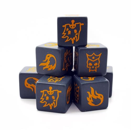 SAGA Forces of Chaos Dice (8)