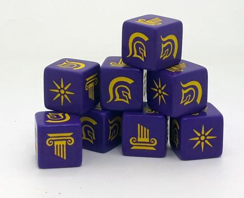 SAGA Hellenic Dice - Graeculi (Greek) (8)