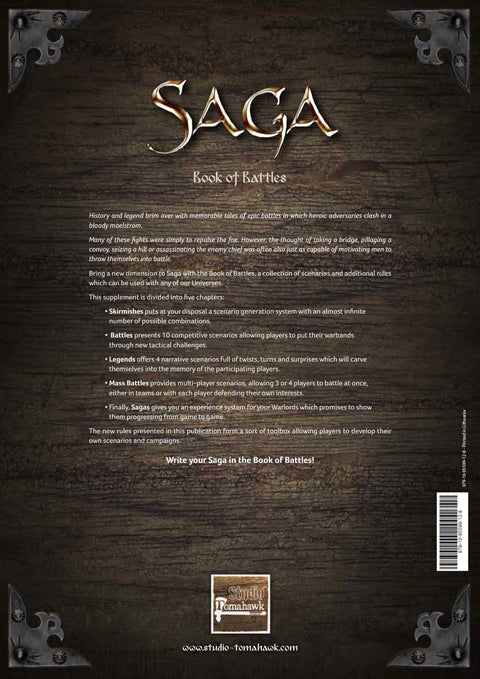 SAGA Book of Battles (Scenario Supplement)