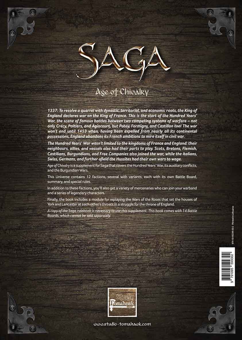 SAGA Age of Chivalry (Supplement)