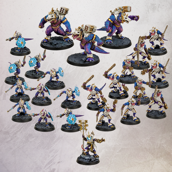 One Page Rules Saurian Starhost Core Expansion