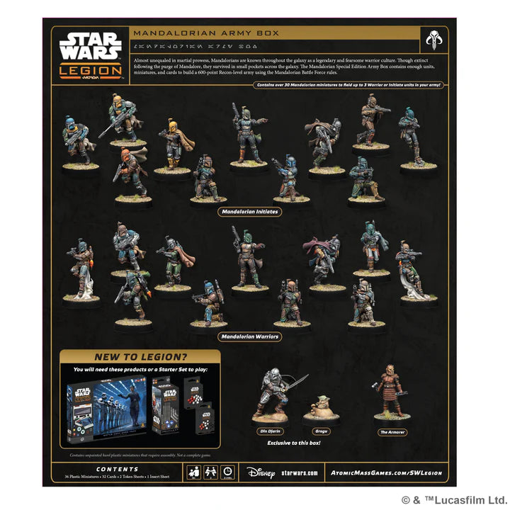 Star Wars: Legion - Mandalorian Special Edition Army Box (Pre-Order June 2026)