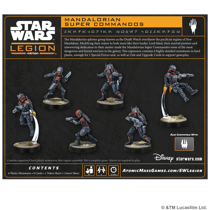 Star Wars: Legion: Mandalorian Super Commandos (Pre-Order June 2026)