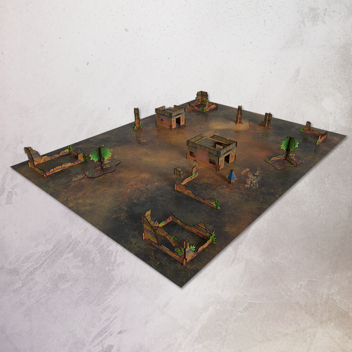 One Page Rules Terrain & Paper Mat Set