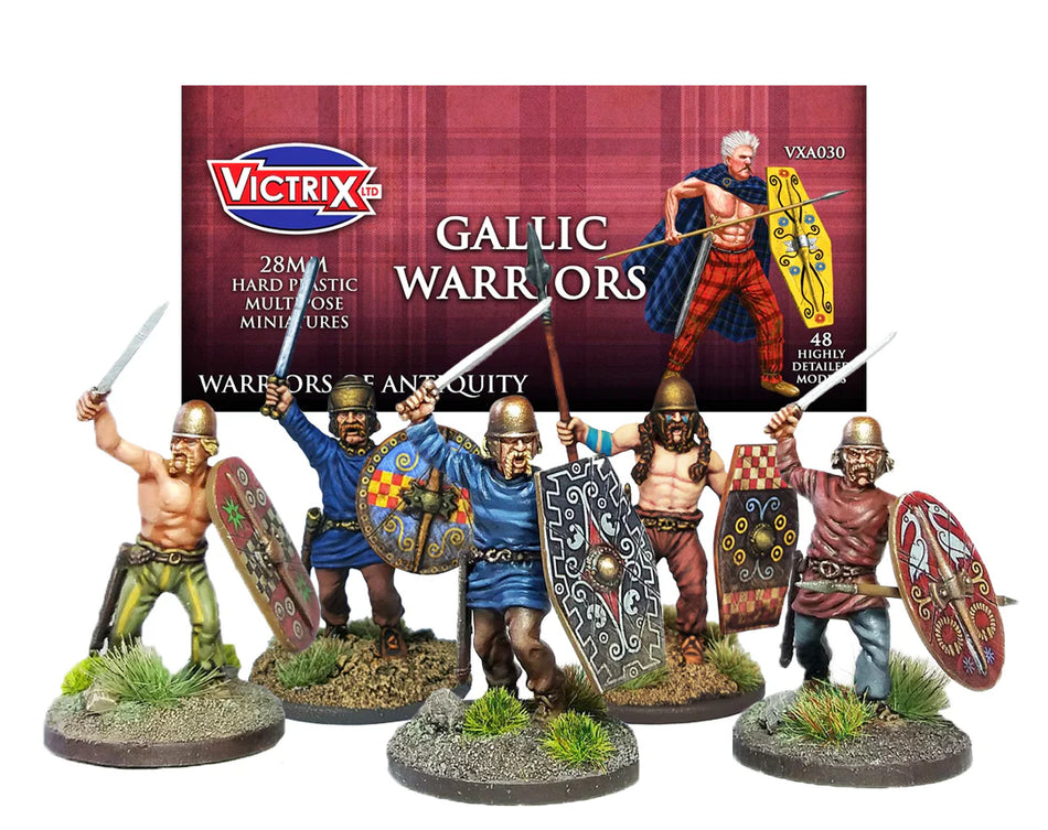 Unarmored Gallic Warriors