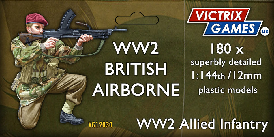 12mm WW2 British Airborne Infantry