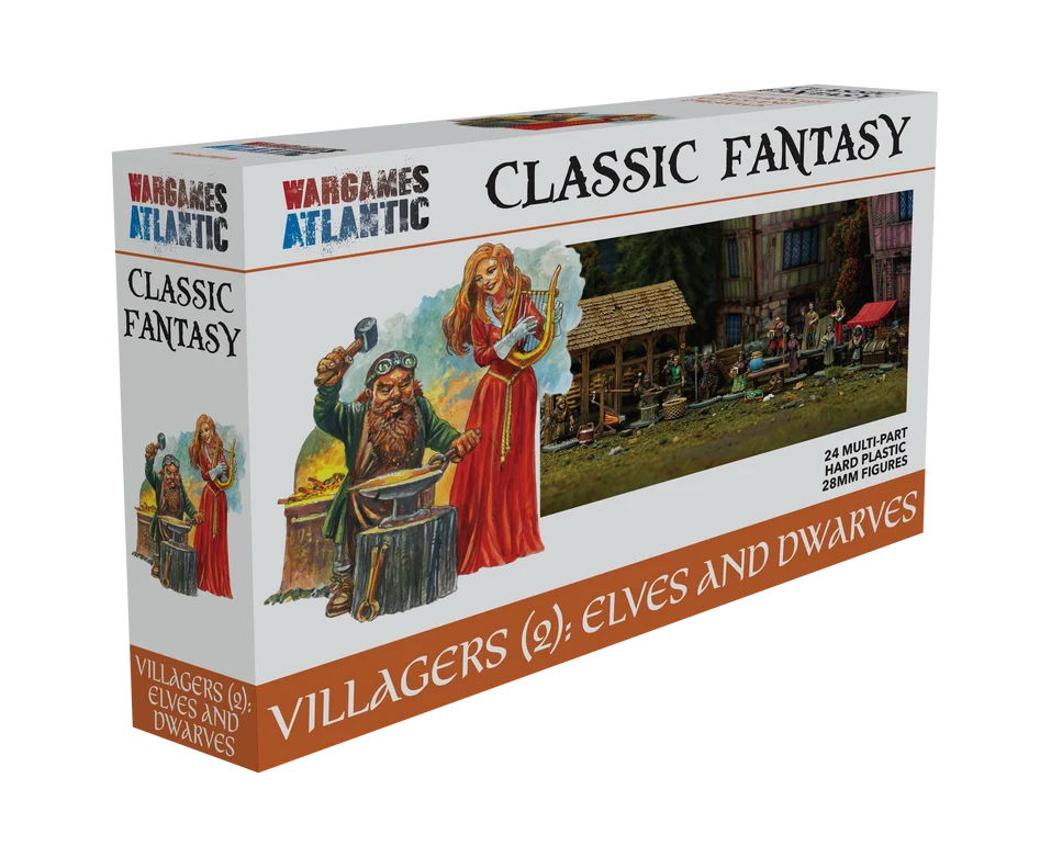 Fantasy Villagers (2): Elves & Dwarves