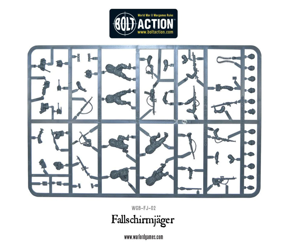 Bolt Action German Fallschirmjager Starter Army
