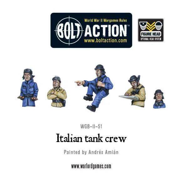 Bolt Action Italian tank crew
