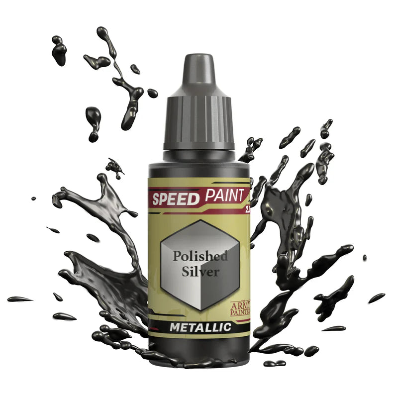 Army Painter - Speedpaint, Polished Silver WP2071P