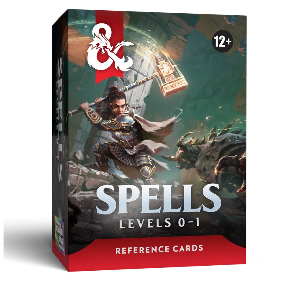 Dungeons & Dragons: Reference Cards: Spells - Levels 0-1 (Pre-Order August 18th 2026)