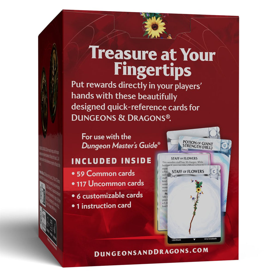 Dungeons & Dragons: Reference Cards: Magic Items - Common and Uncommon (Pre-Order August 18th 2026)