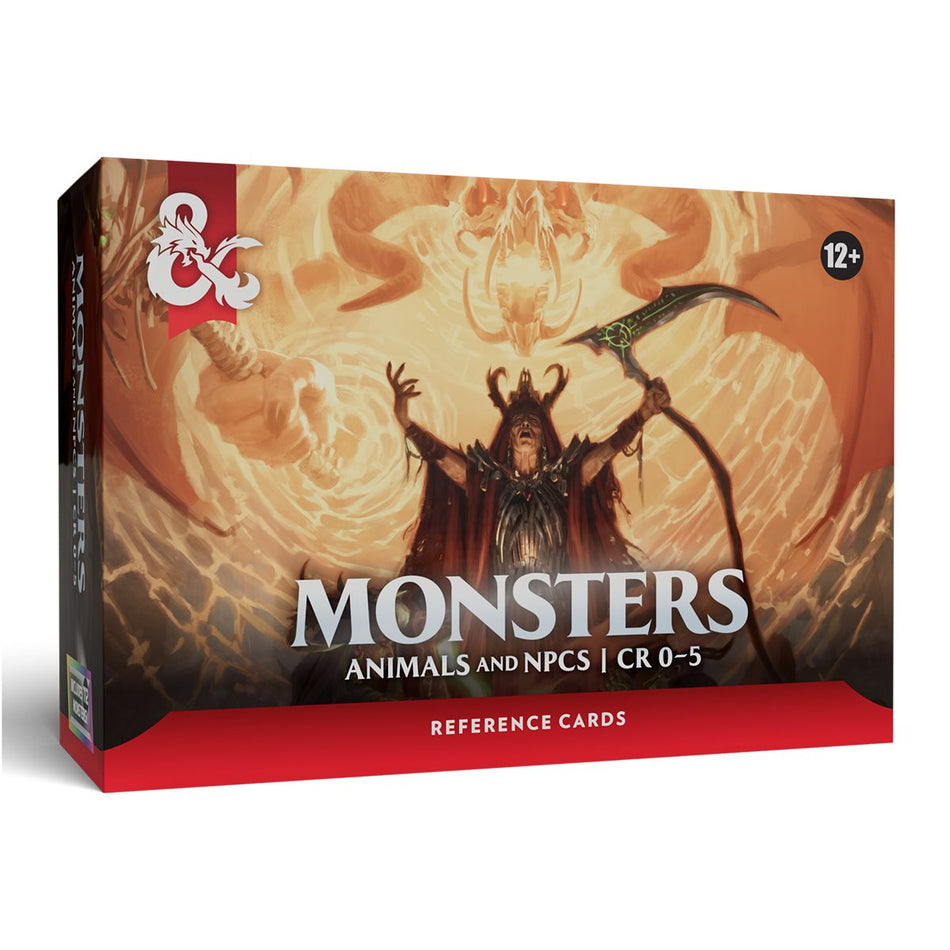 Dungeons & Dragons: Reference Cards: Monsters - Animals and NPC's (Pre-Order August 18th 2026)