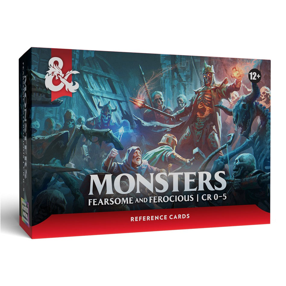 Dungeons & Dragons: Reference Cards: Monsters - Fearsome and Ferocious (Pre-Order August 18th 2026)