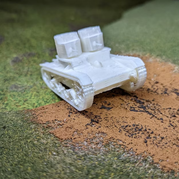 Soviet T26 Dual MMG