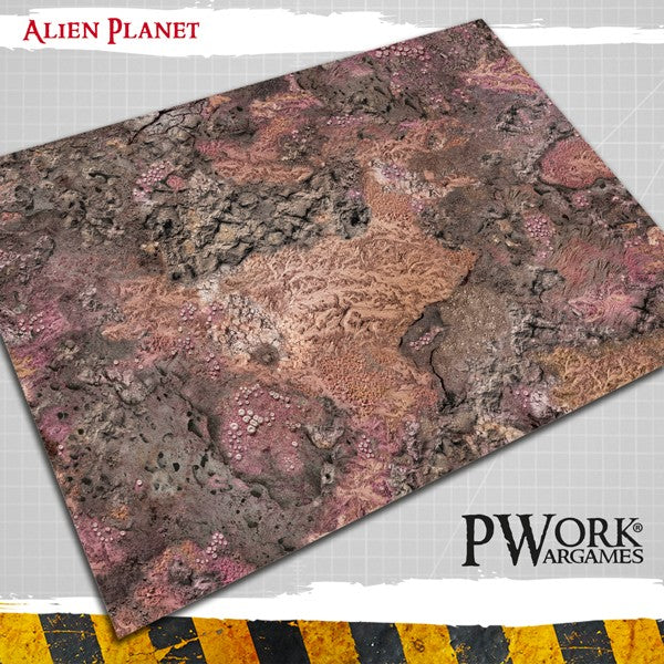 Game Mat "Alien Planet" neoprene 44" x 60"