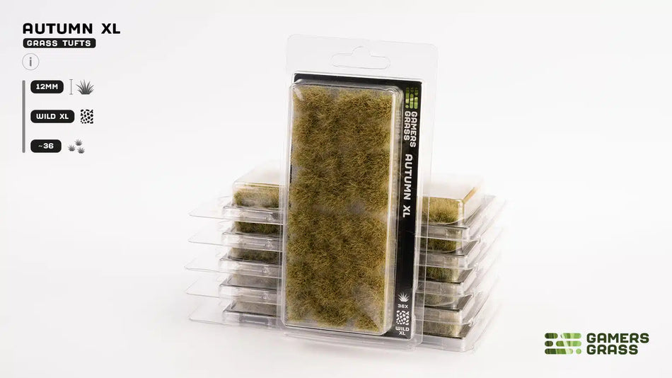 Gamers Grass Autumn XL 12mm Tuft - Wild