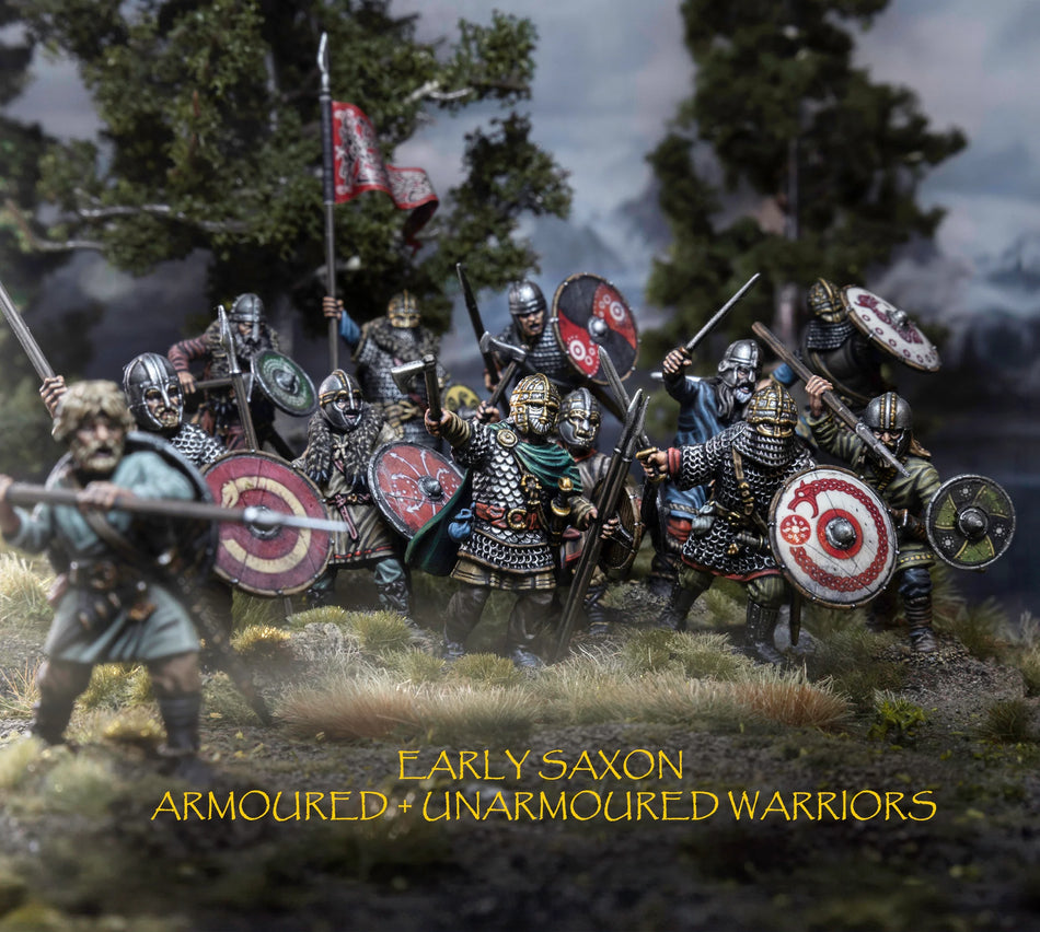 Early Saxon Unarmoured Warriors
