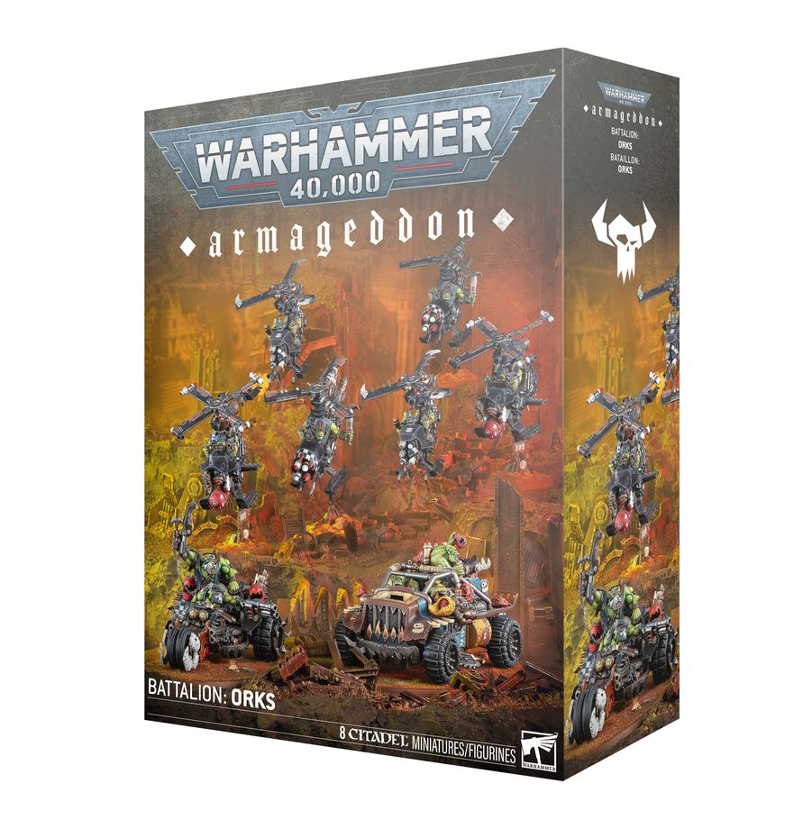 Armageddon Battalion: Orks (Pre-Order May 9th 2026)