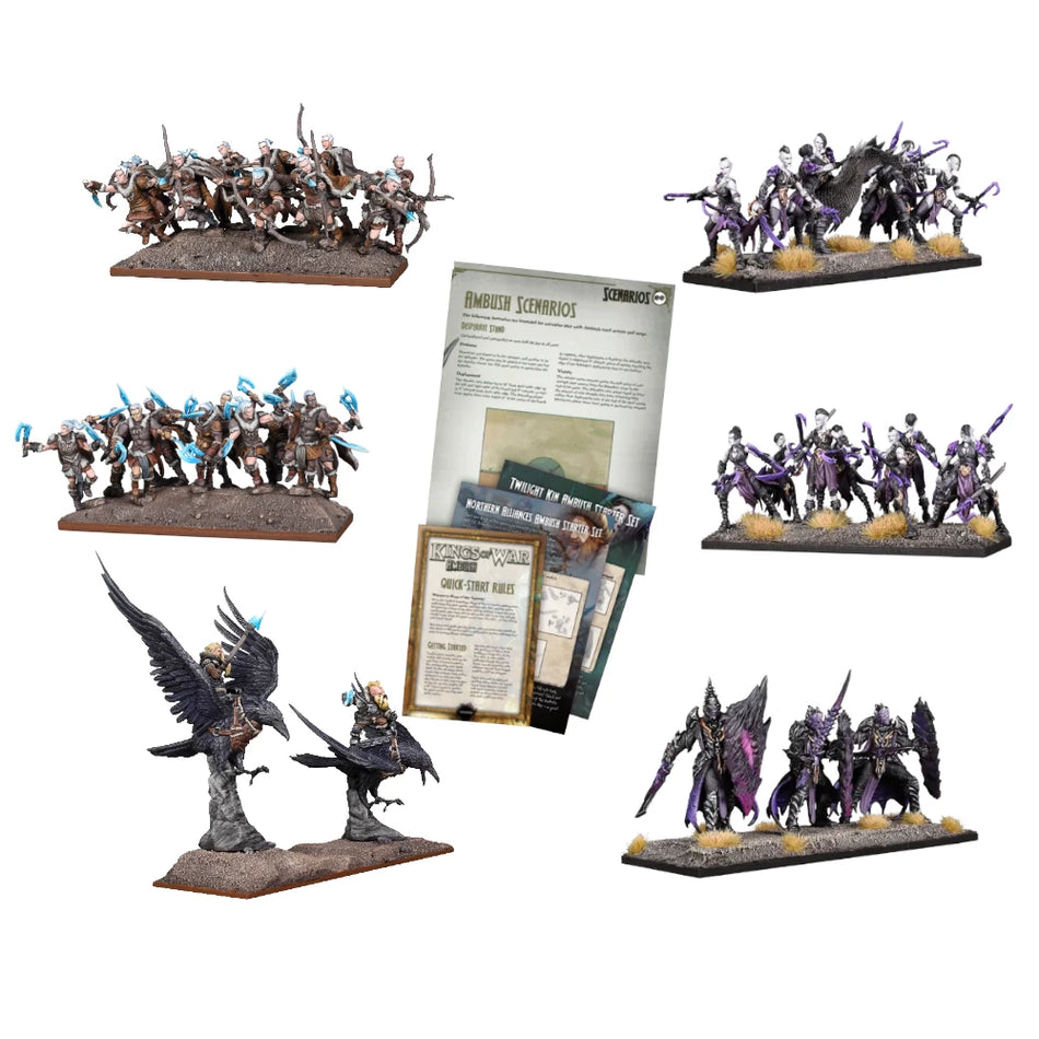 Kings of War The Chill of Twilight Ambush 2 Player Starter Set