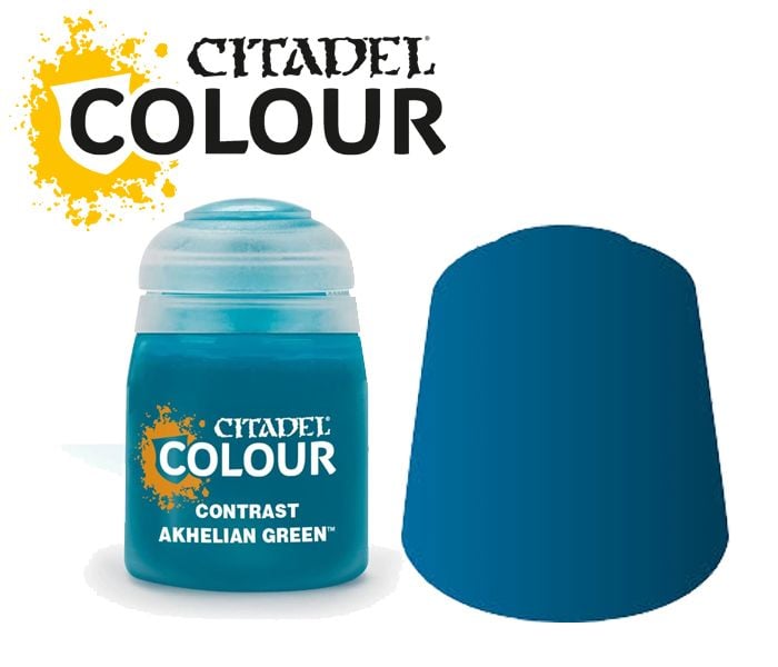 Citadel Contrast Paints Akhelian Green