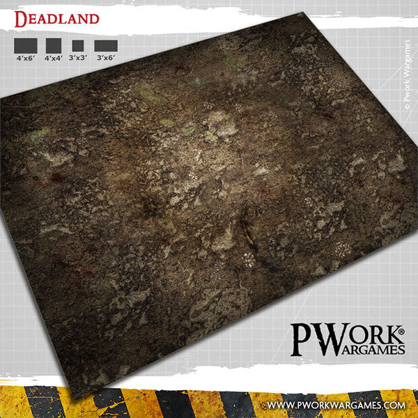 Game Mat "Deadland" neoprene 6' x 4'