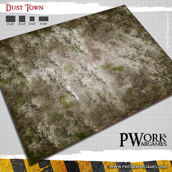 Game Mat "Dust Town" neoprene 6' x 4'