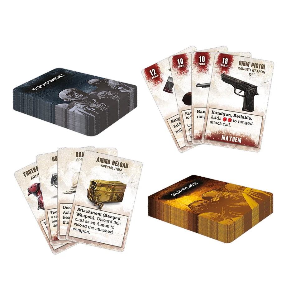 The Walking Dead: All Out War Supply and Item Deck 2024