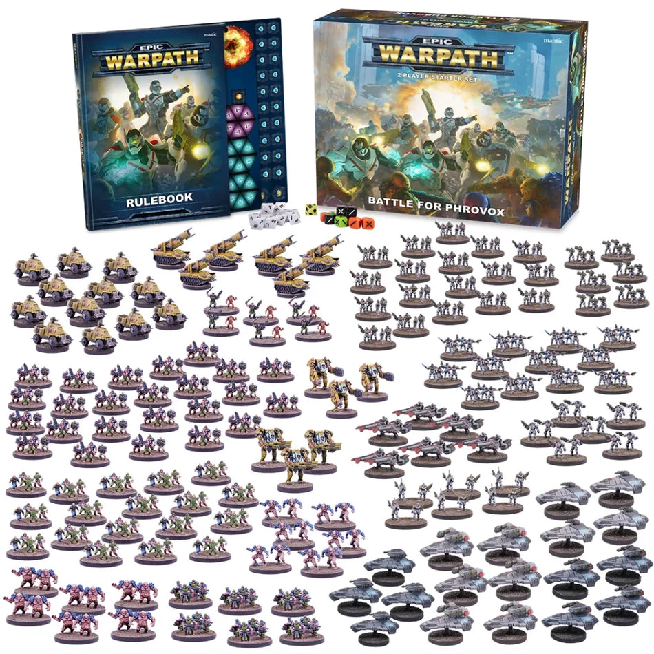 Epic Warpath: 2-Player Starter Set (Battle for Phrovox)