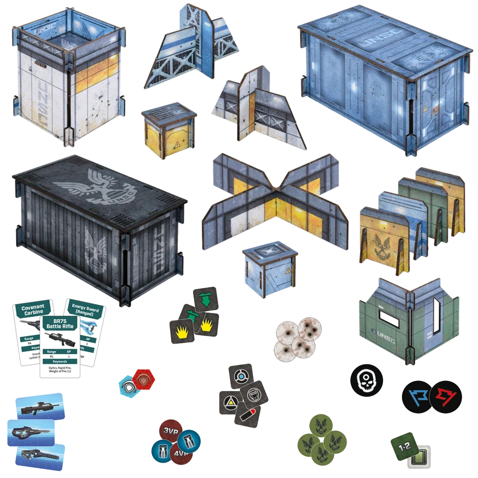 Halo: Flashpoint - UNSC Base Terrain Set