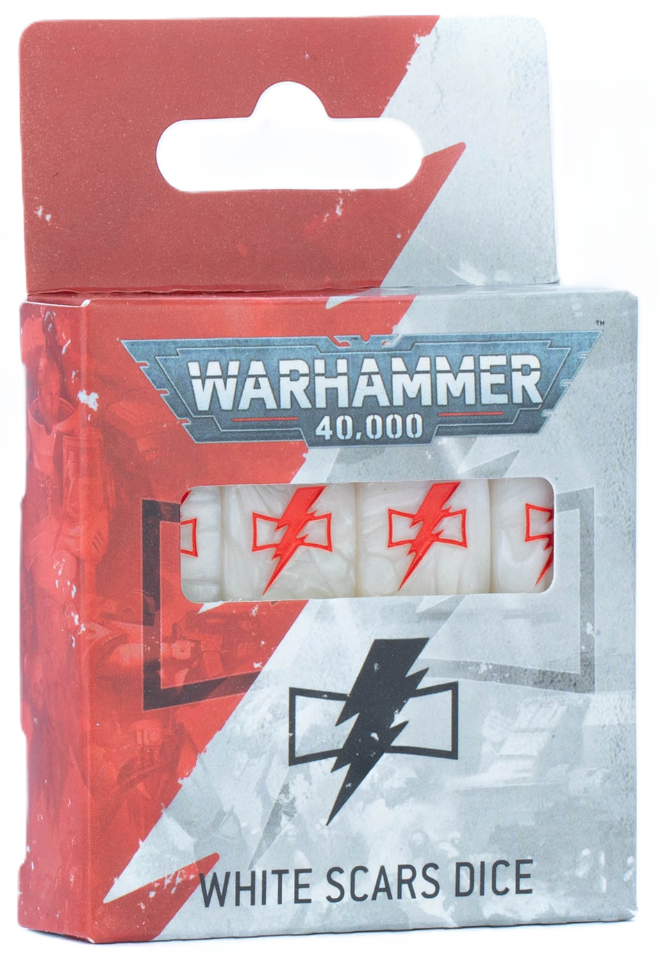 WARHAMMER 40000: WHITE SCARS DICE (Pre-Order October 25th 2025)