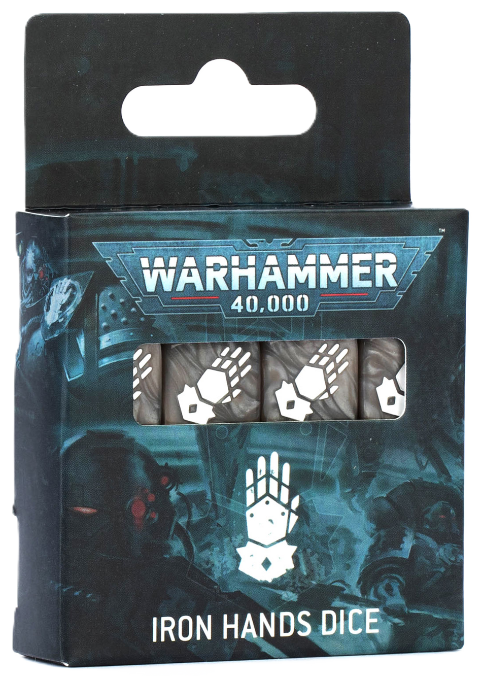 WARHAMMER 40000: IRON HANDS DICE (Pre-Order October 25th 2025)