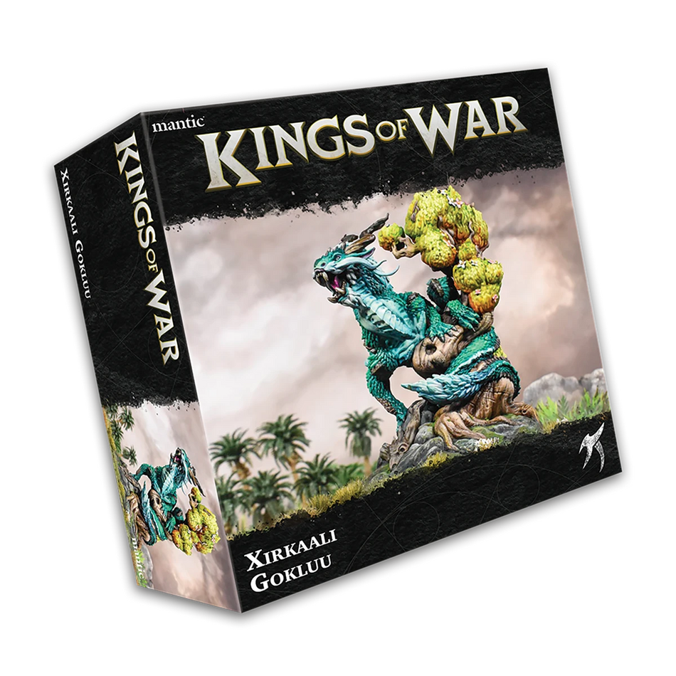 Kings of War Xirkaali Gokluu Dragon