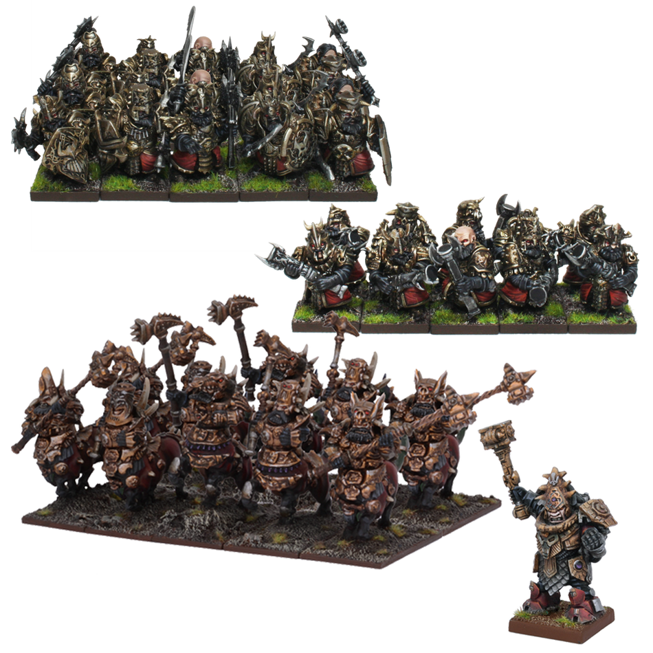 Kings of War Abyssal Dwarf Army