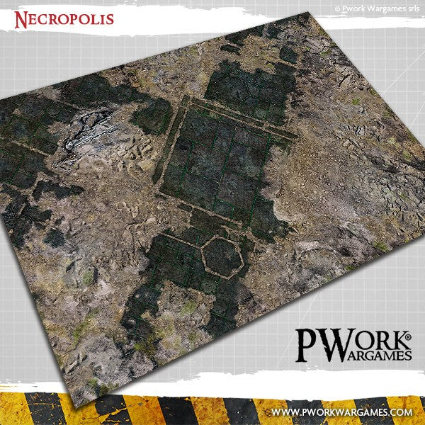Game Mat "Necropolis" neoprene 44" x 60" (Copy)