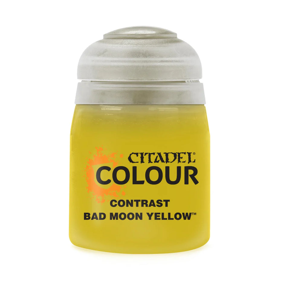 Citadel Paints Bad Moon Yellow Contrast