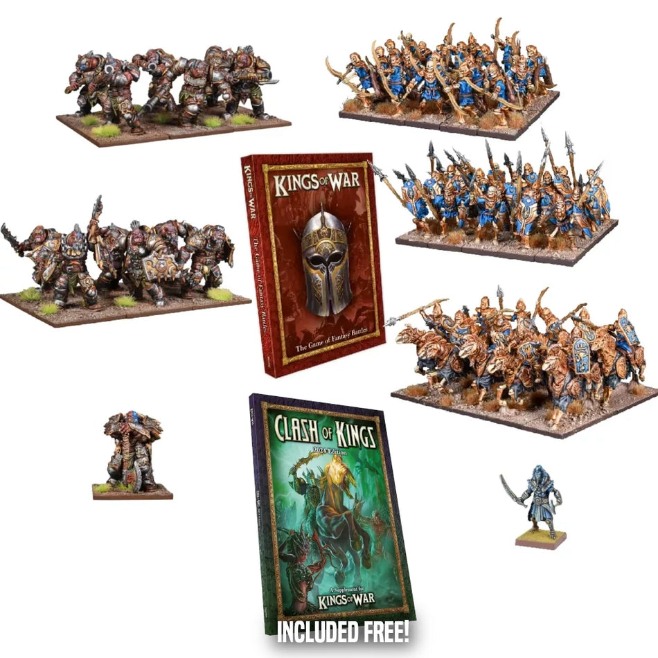 Kings of War Sands of Ahmun 2 Player Starter Set