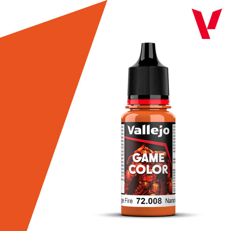 Vallejo Game Color 72.008 Orange Fire