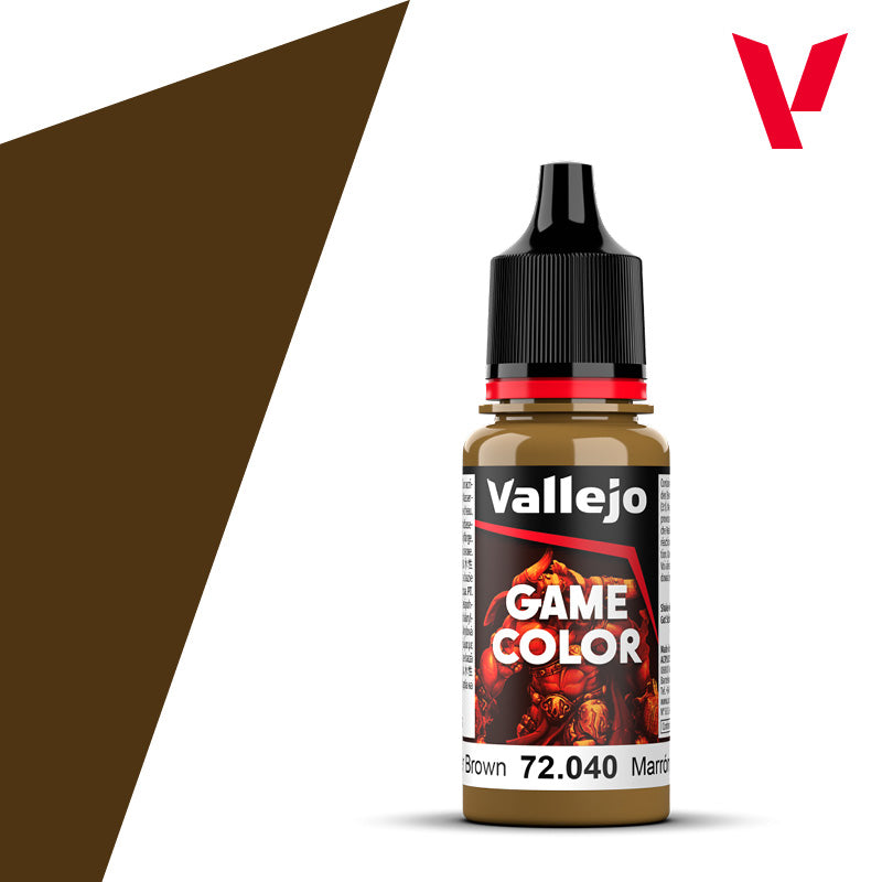 Vallejo Game Color 72.040 Leather Brown
