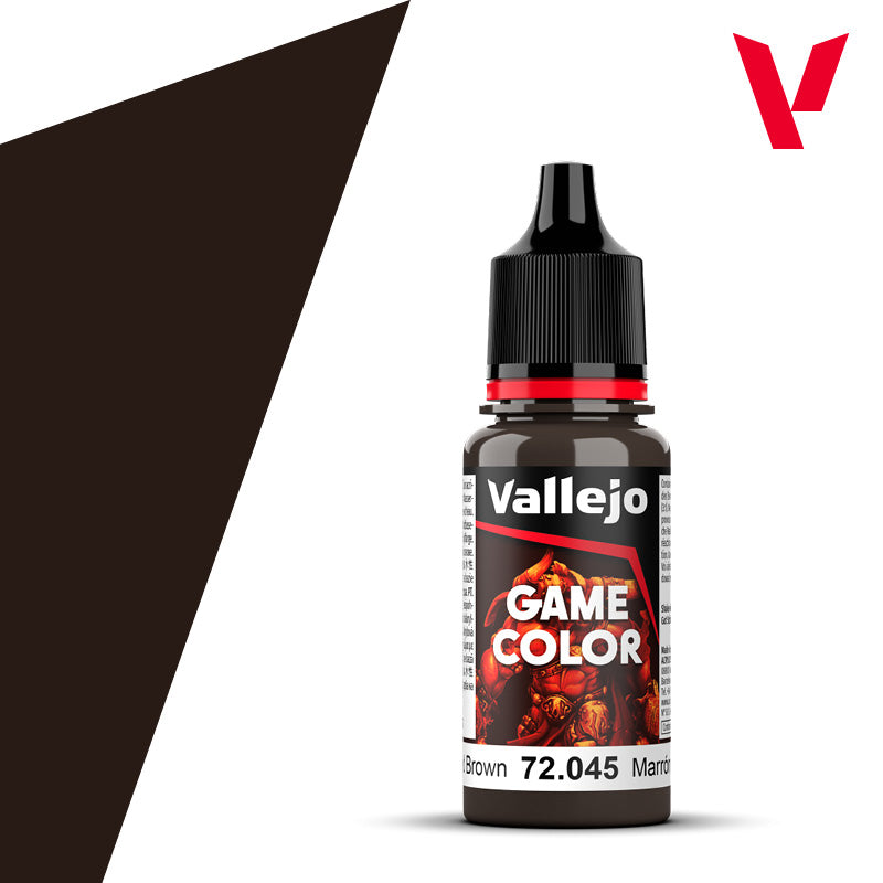 Vallejo Game Color 72.045 Charred Brown