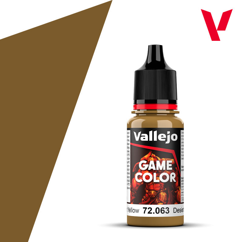 Vallejo Game Color 72.063 Desert Yellow