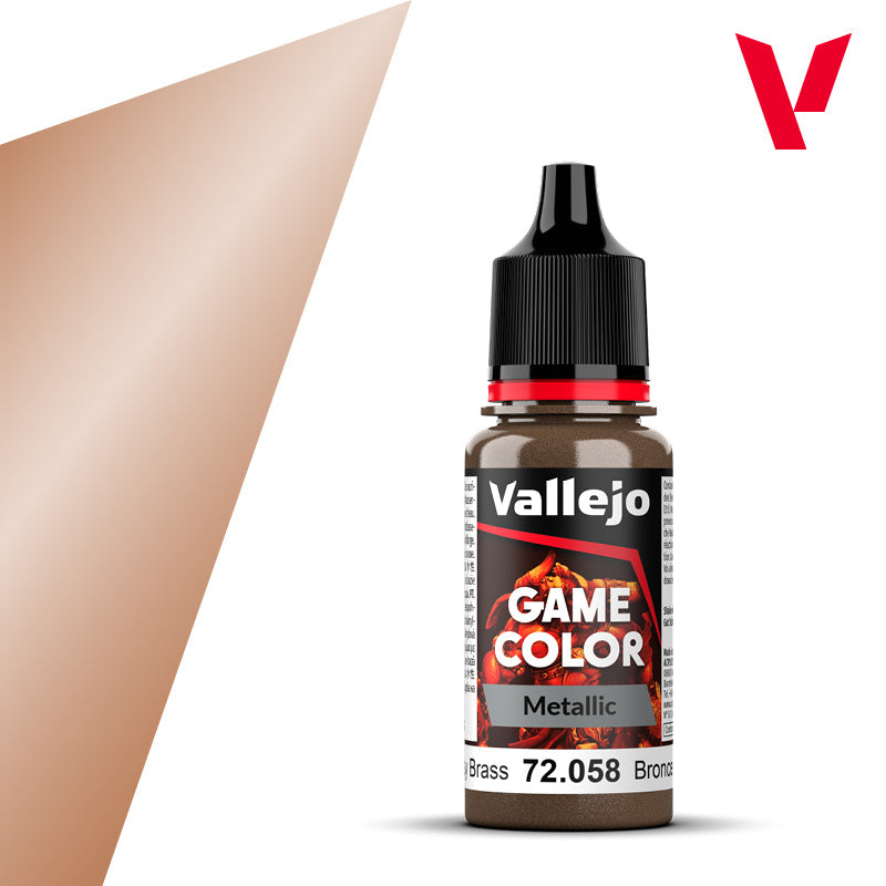 Vallejo Game Color 72.058 Brassy Brass
