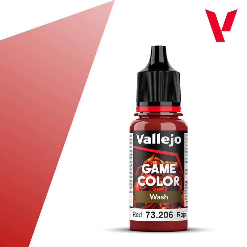Vallejo Game Color 73.206 Red Wash