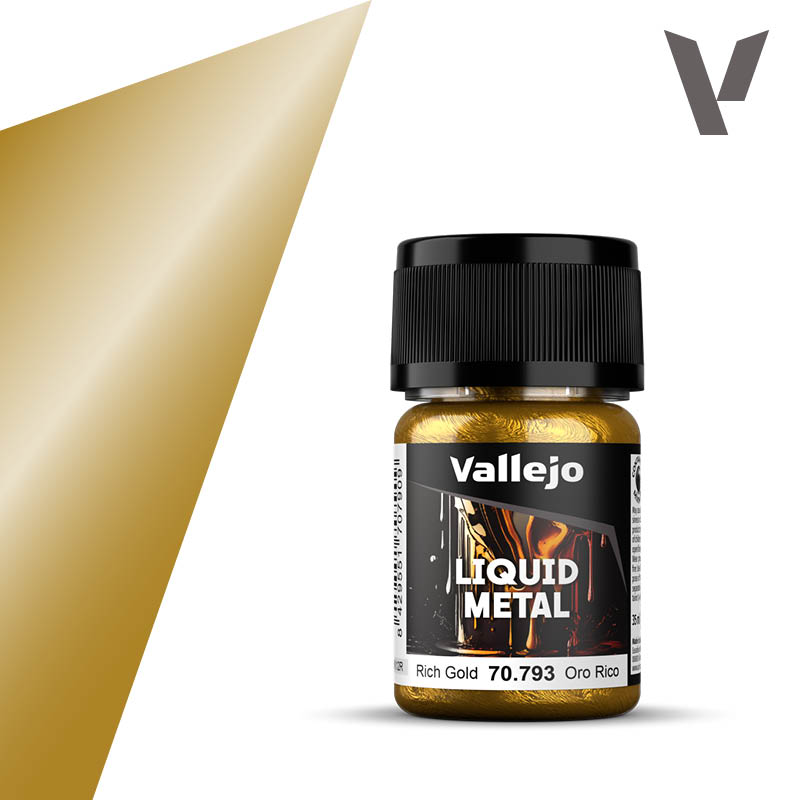 Vallejo Liquid Metal 70.793 Rich Gold
