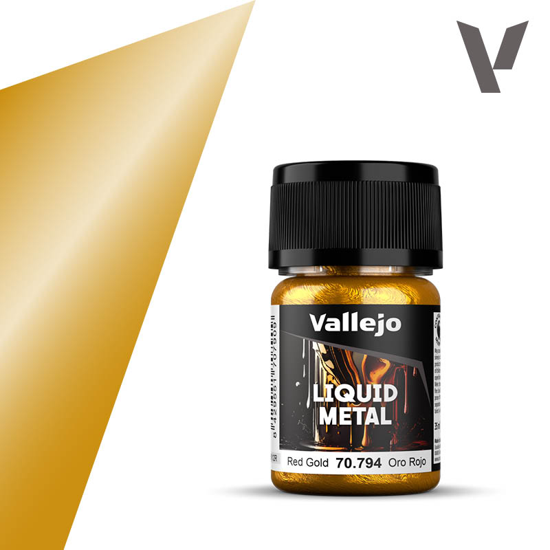 Vallejo Liquid Metal 70.794 Red Gold
