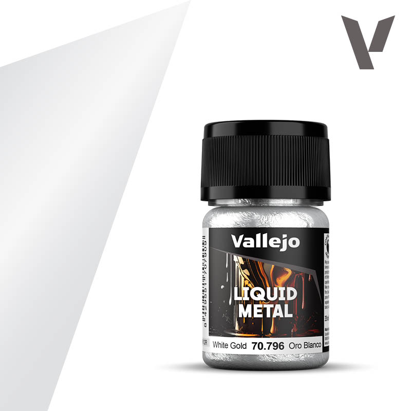 Vallejo Liquid Metal 70.796 White Gold