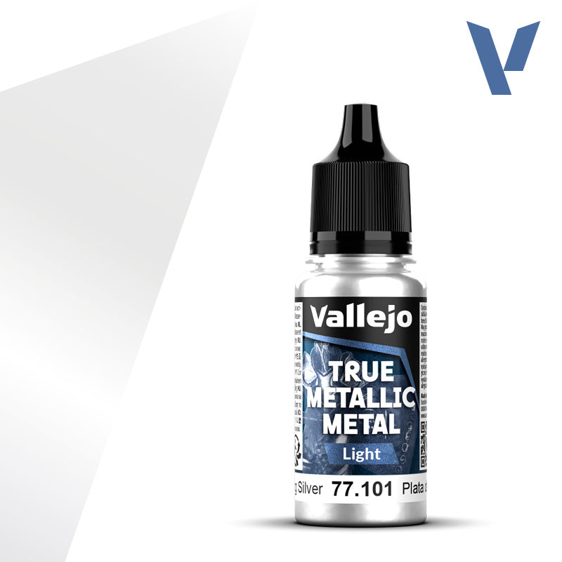 Vallejo True Metallic Metal 77.101 Sterling Silver Light