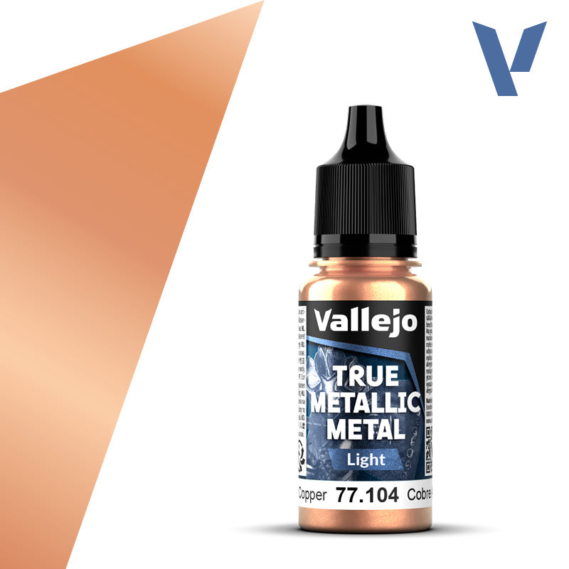 Vallejo True Metallic Metal 77.104 Ancient Copper Light