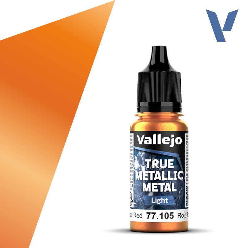 Vallejo True Metallic Metal 77.105 Forged Red Light