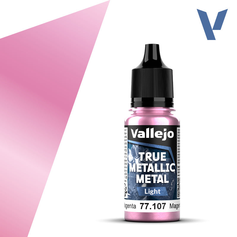 Vallejo True Metallic Metal 77.107 Crimson Magenta Light
